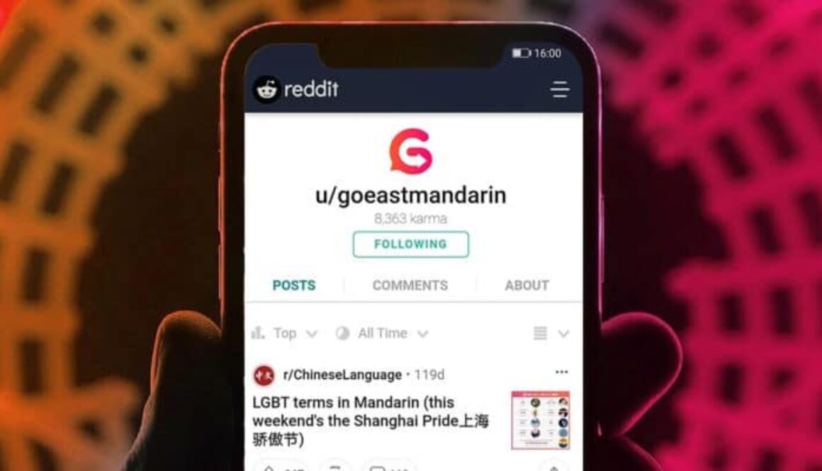 Reddit learning Chinese