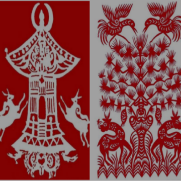 cover image of goeast mandarins post on chinese paper cutting