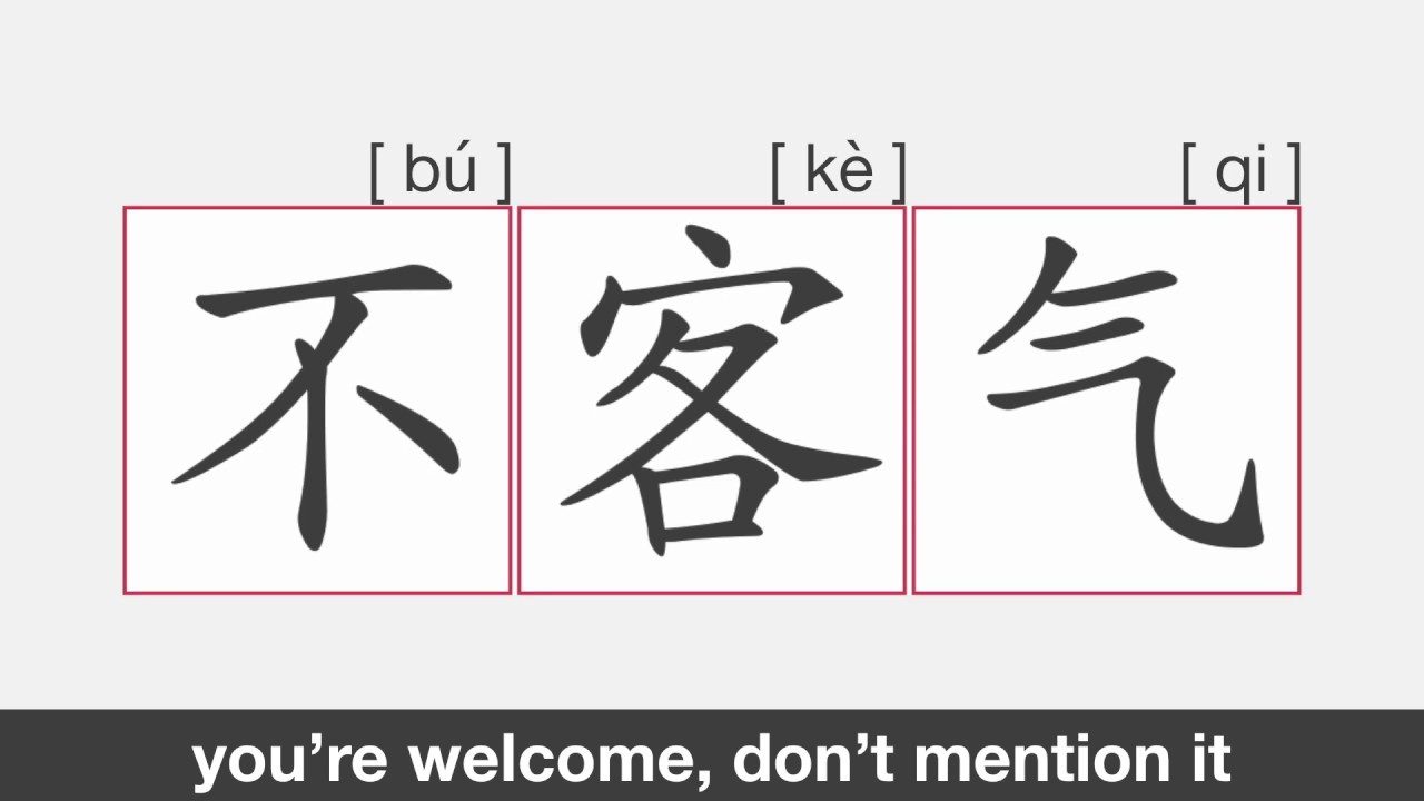 How to say You're in Chinese GoEast Mandarin