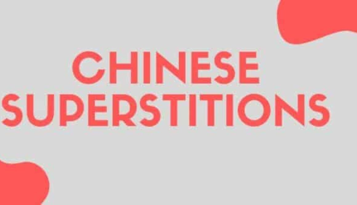 Chinese superstitions cover