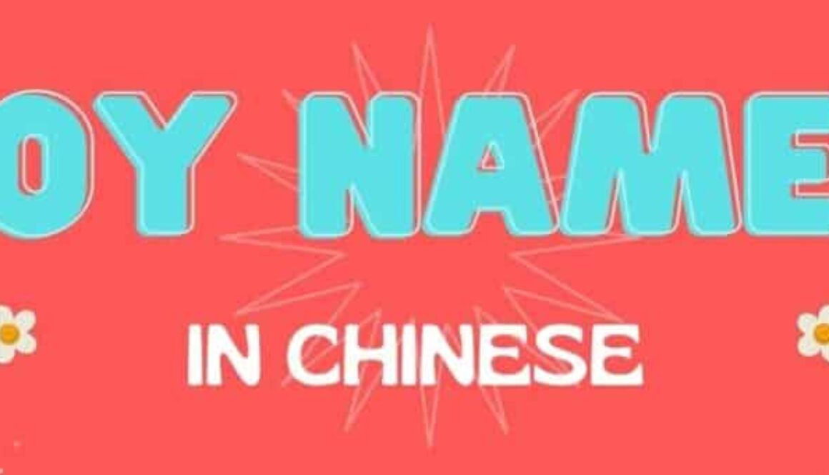 banner image for post on chinese boy names