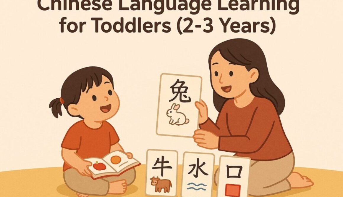 Chinese Language Learning for Toddlers (2-3 Years)