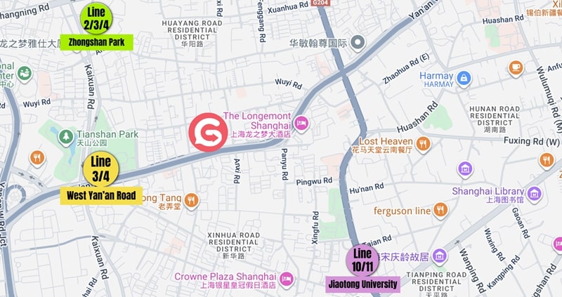 Zhongshan Park Campus Map Overview