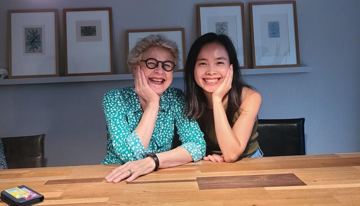 goeast mandarin sudent lili with Maria