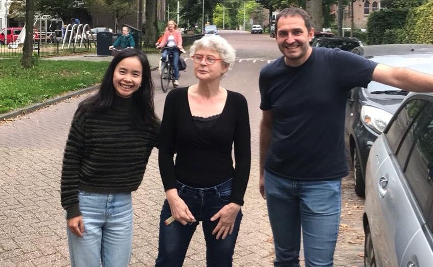 goeast mandarin sudent lili with maria and matthias