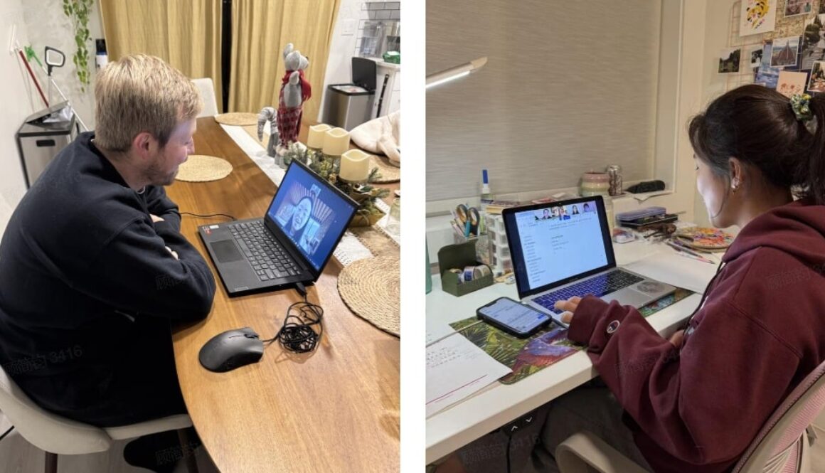 joe and jesscia learning chinese with goeast online