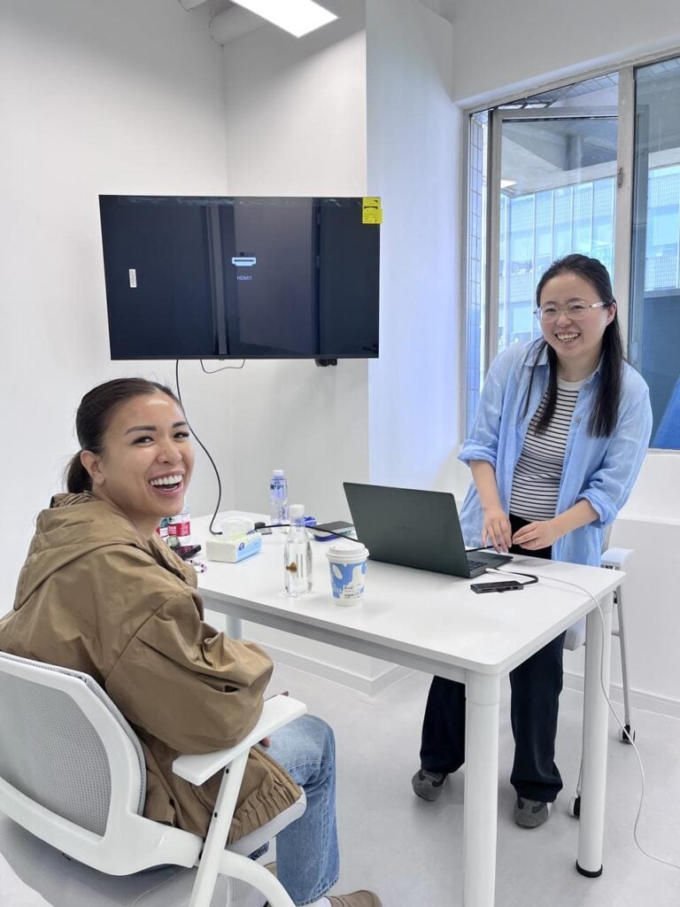 In-person immersion at GoEast Mandarin's Shanghai center.